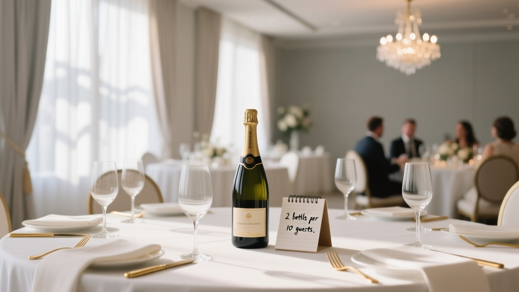 How to Figure Out How Much Alcohol for a Wedding Without Overspending