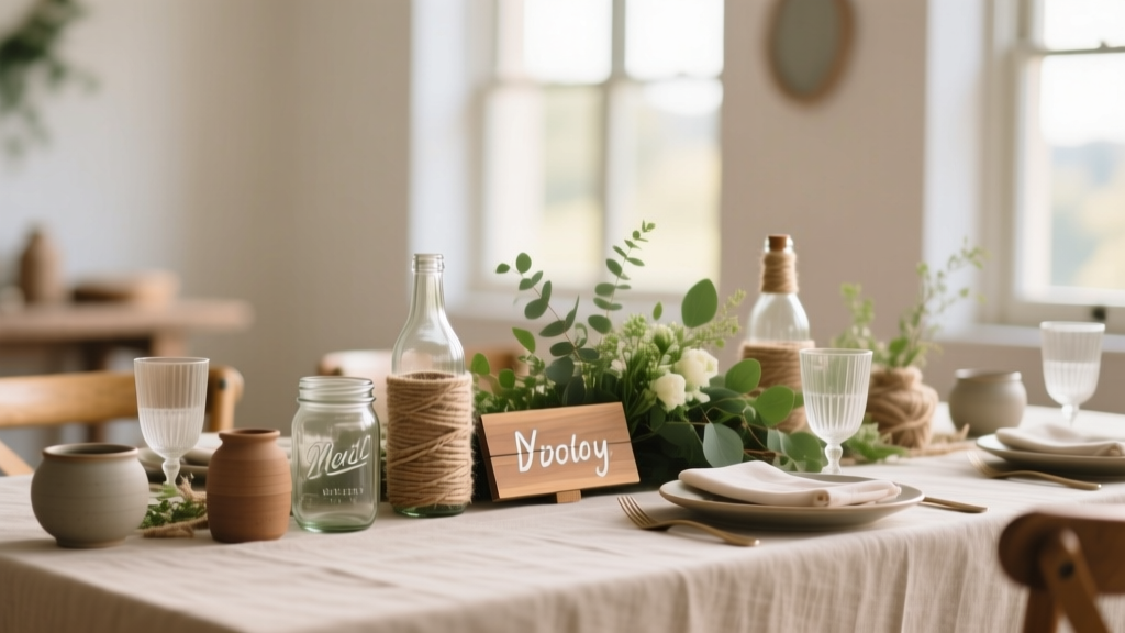 How to Make Your Own Wedding Table Decorations on a Budget