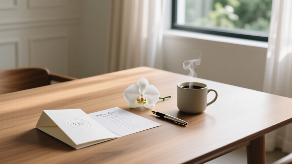 How to Make a Wedding Order of Service Without the Stress