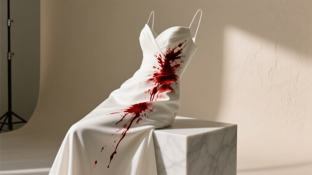 How to Get Blood Out of Wedding Dress Before It Sets