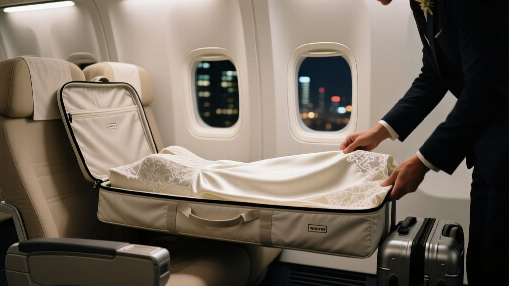 How to Carry Your Wedding Gown on a Plane Without Damage