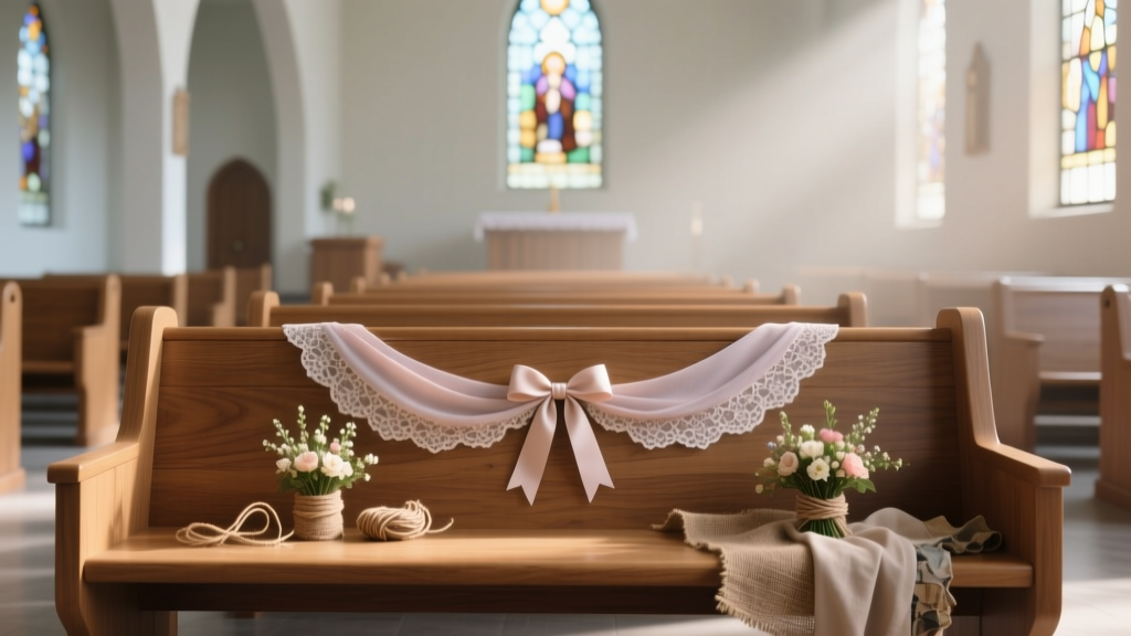 How to Make Church Pew Decorations for a Wedding on Any Budget