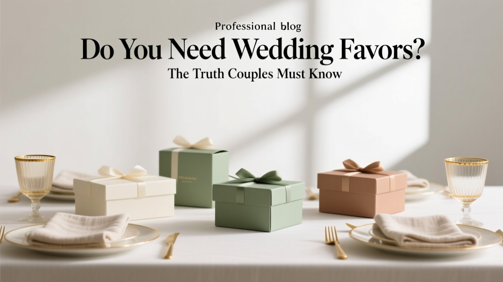 Do You Need Wedding Favors? The Truth Couples Must Know