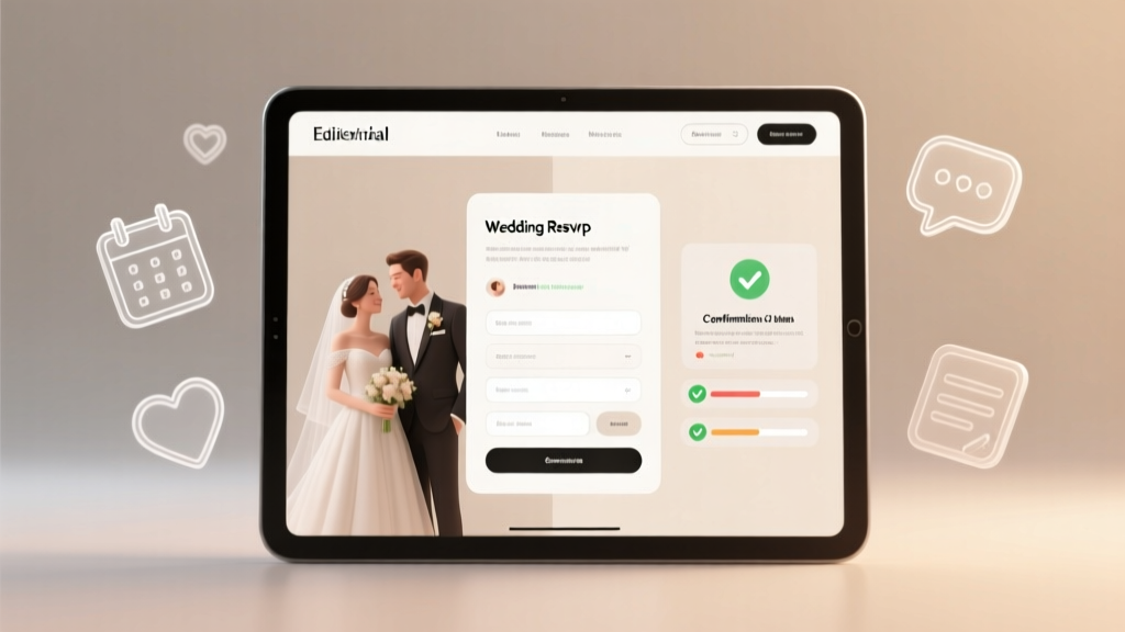 How Wedding Websites Cut RSVP Chaos: Save Hours and Never Lose a Guest Response Again