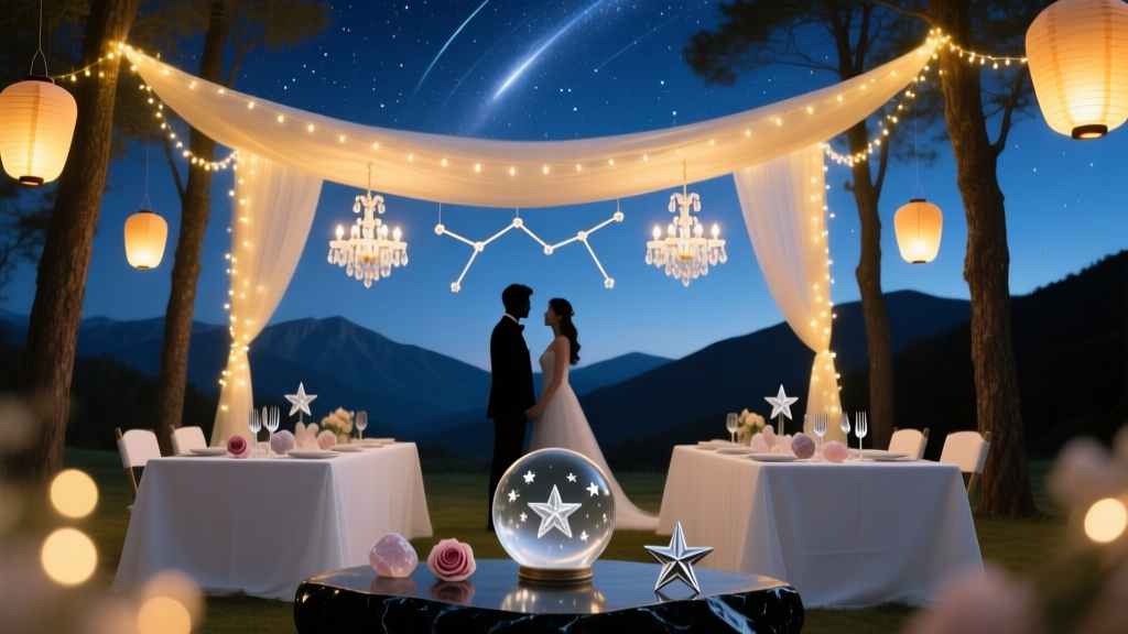 A Night Under the Stars Wedding Theme: 12 Dreamy Ideas to Create a Magical Celestial Celebration