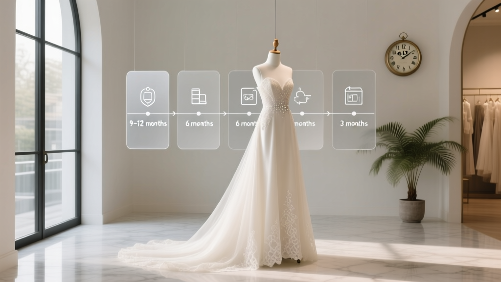 How Far in Advance Should You Buy Your Wedding Dress? The Timeline That Saves Your Sanity