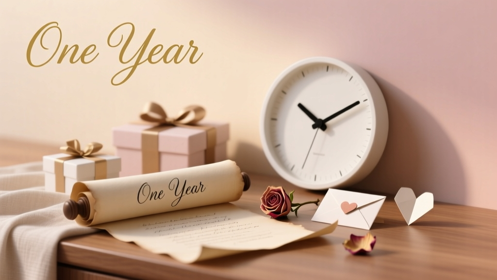 One Year Wedding Anniversary Gifts: The Complete Guide to Paper, Clocks & Meaningful Surprises