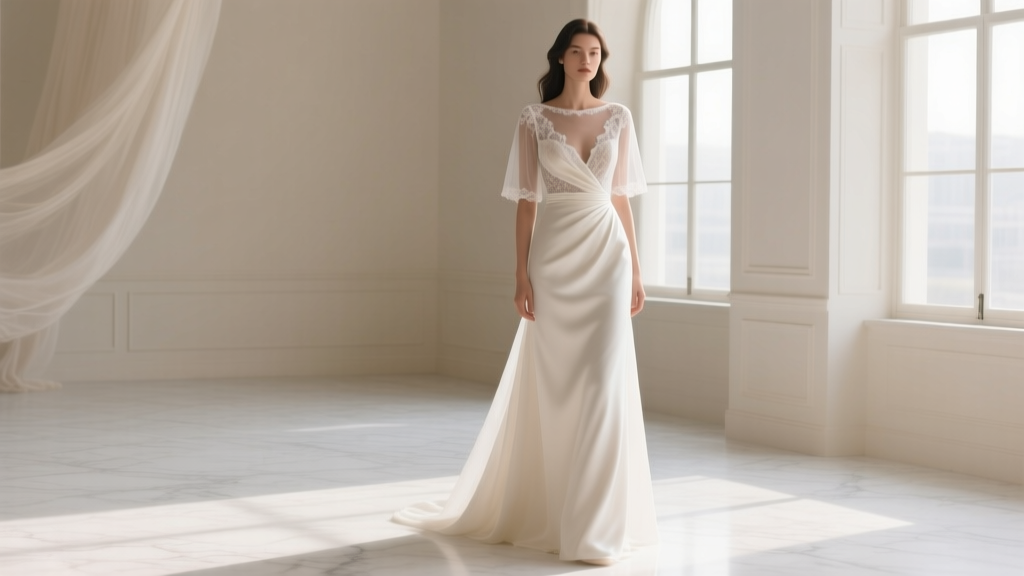 A-Line Wedding Dress With Dropped Waist: The Flattering Silhouette Every Bride Should Know About