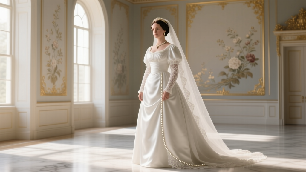 Did Queen Victoria Start the White Wedding Dress Tradition? The Surprising Truth Behind Her 1840 Gown — And Why 92% of Brides Still Wear White (Even Though It’s Not What She Intended)