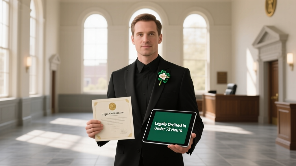 How to Become a Wedding Officiant in Indiana: The Exact 5-Step Path (No Seminary, No Waiting, No Guesswork) — Legally Ordained in Under 72 Hours