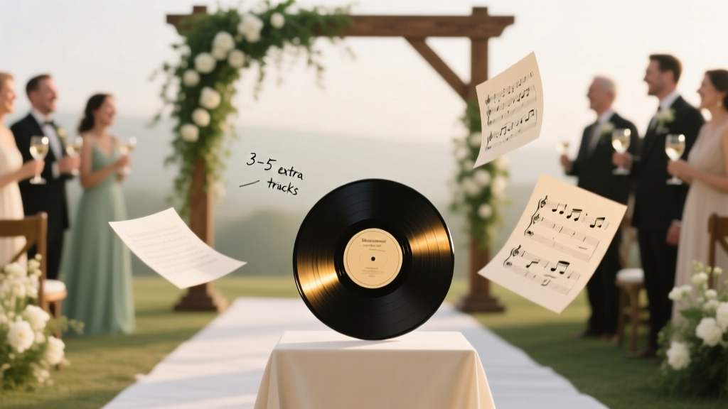 How Many Songs Are Played During a Wedding Ceremony? The Exact Number (and Why Most Couples Overbook by 3–5 Tracks Without Realizing It)