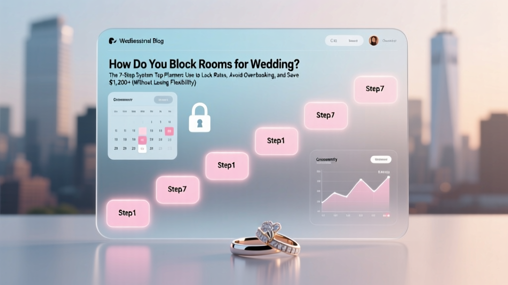 How Do You Block Rooms for Wedding? The 7-Step System Top Planners Use to Lock Rates, Avoid Overbooking, and Save $1,200+ (Without Losing Flexibility)