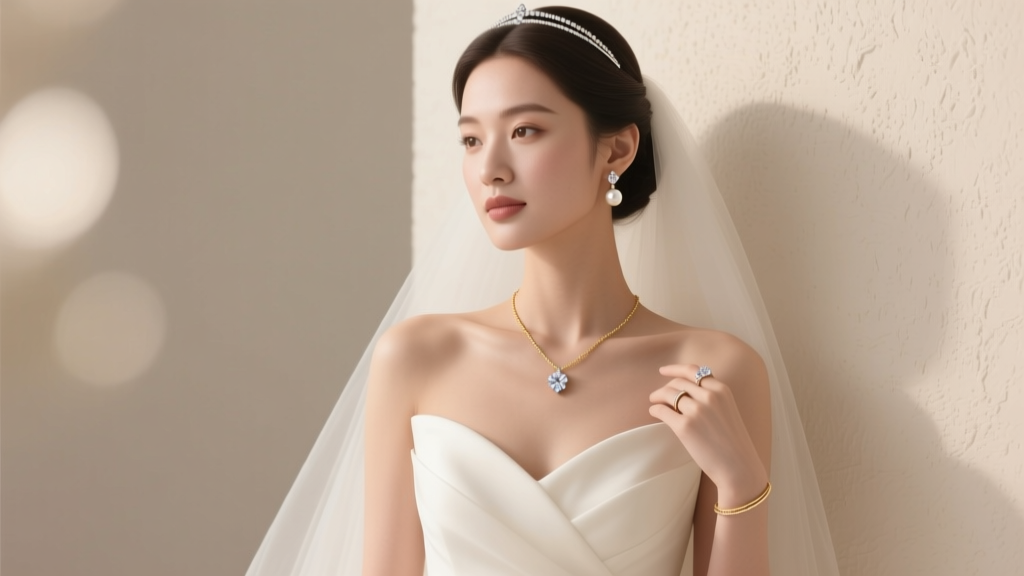 How Much Jewelry to Wear on Wedding Day: The 5-Step Bridal Accessory Formula That Prevents Over-Accessorizing (Without Sacrificing Glamour or Photos)