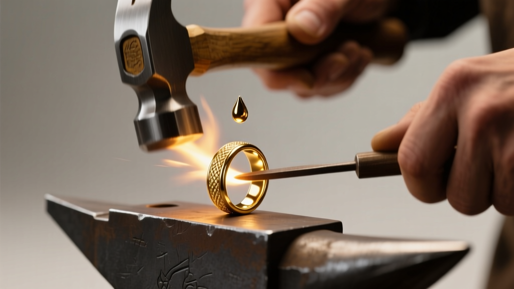 How to Forge a Wedding Ring: The Truth No One Tells You About DIY Ring Forging (It’s Not Just Heat + Hammer — Here’s the Exact 7-Step Process Used by Master Goldsmiths)