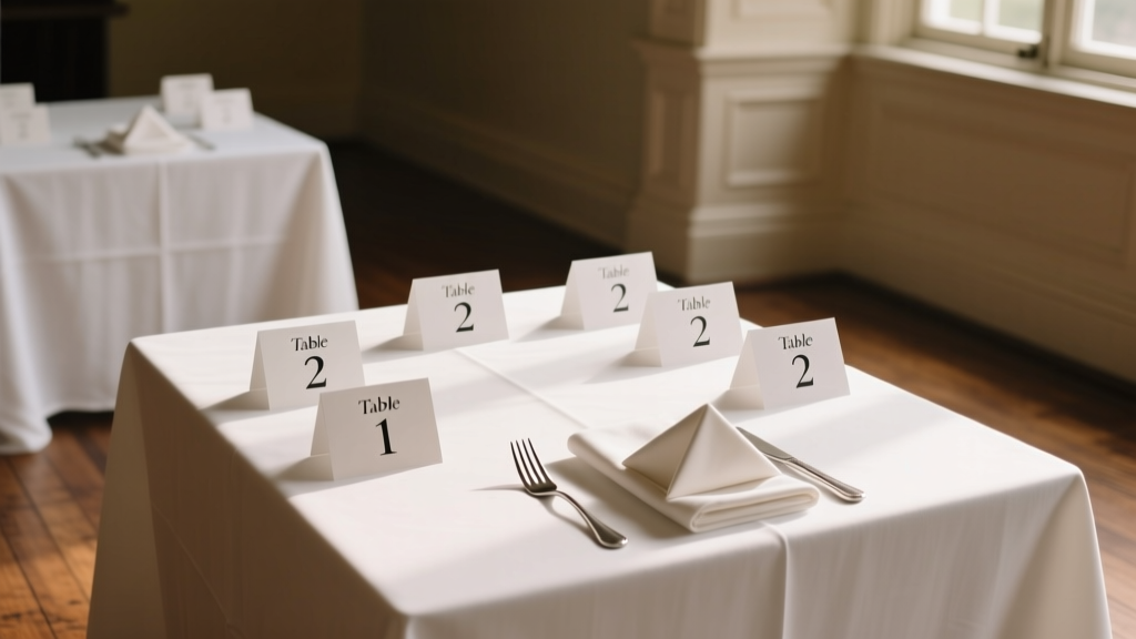 How to Number Tables at Wedding: The 7-Step Stress-Free System That Prevents Guest Confusion, Saves 90+ Minutes on Wedding Day, and Makes Seating Charts Actually Work (No Design Skills Required)
