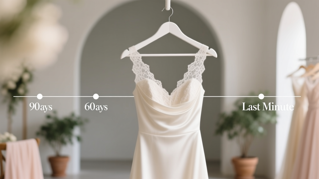 How Long Before Wedding to Get Bridesmaid Dresses? The Real Timeline (Not the '6–8 Months' Myth) — Plus What Happens If You Wait Until 90 Days, 60 Days, or Even Last Minute