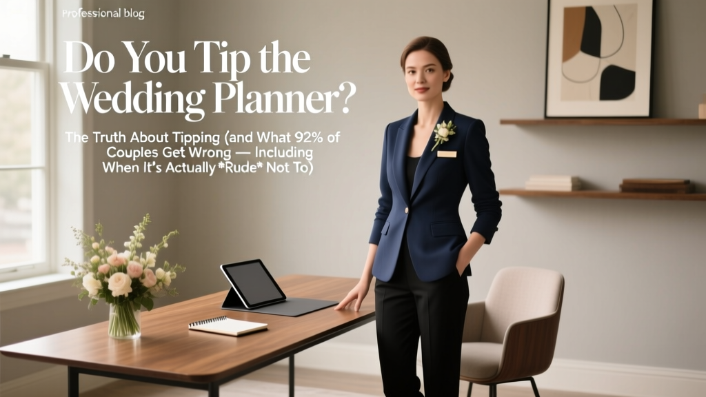 Do You Tip the Wedding Planner? The Truth About Tipping (and What 92% of Couples Get Wrong — Including When It’s Actually *Rude* Not To)