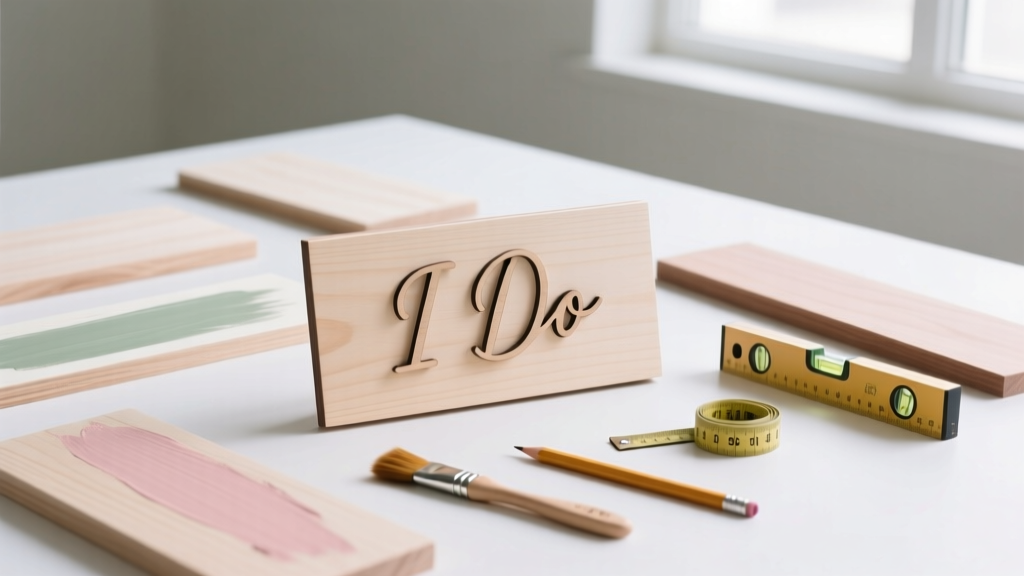 How to Make Wedding Signs on Wood: 7 Foolproof Steps (Even If You’ve Never Held a Paintbrush) — Save $380+ & Avoid Cracked Stains, Bleeding Ink, or Warped Boards That Ruin Your Aisle Setup