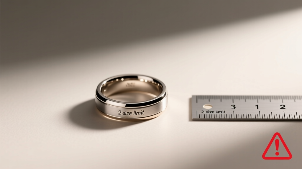 How Much to Resize a Men’s Wedding Ring: The Exact Sizing Limits (and Why Going Beyond 2 Sizes Risks Damage, Cost Overruns, or Permanent Loss of Integrity)