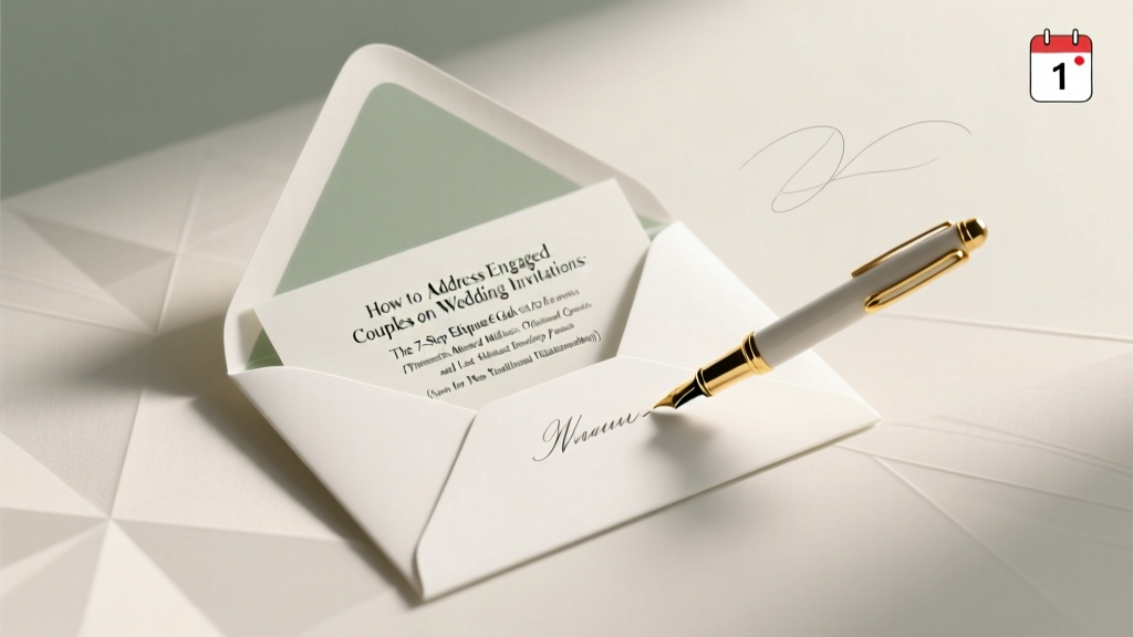 How to Address Engaged Couples on Wedding Invitations: The 7-Step Etiquette Guide That Prevents Awkward Mailouts, Offended Guests, and Last-Minute Envelope Panics (Even for Non-Traditional Relationships)