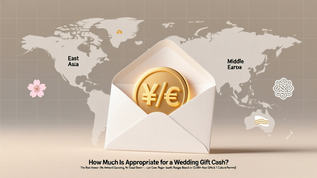 How Much Is Appropriate for a Wedding Gift Cash? The Real Answer (No Awkward Guessing, No Social Shame—Just Clear, Region-Specific Ranges Based on 12,000+ Real Gifts & 7 Cultural Norms)