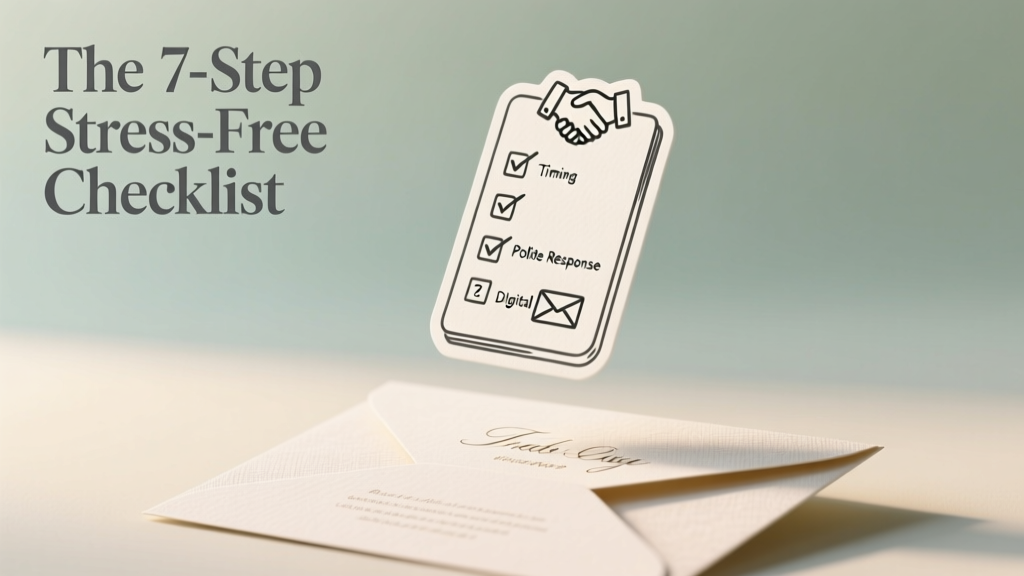 How to RSVP to a Wedding (Without Offending Anyone): The 7-Step Stress-Free Checklist That 92% of Guests Skip—But Brides & Grooms Notice Instantly