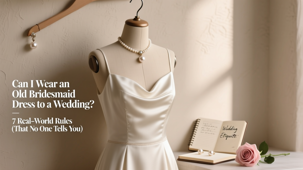Can I Wear an Old Bridesmaid Dress to a Wedding? 7 Real-World Rules (That No One Tells You) — Including When It’s Perfectly Fine, When It’s a Hard No, and How to Refresh It Without Spending $200