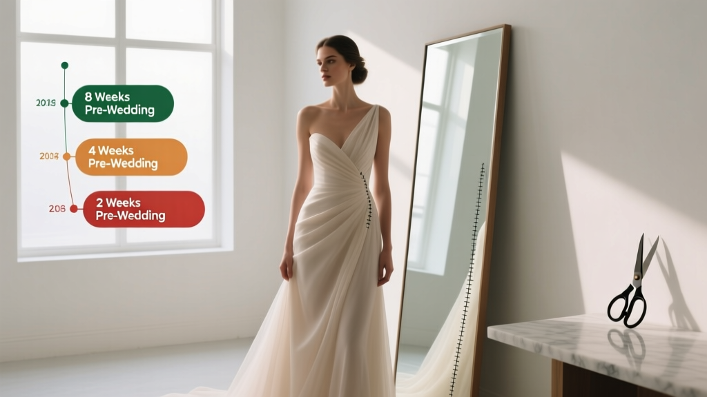 How Long to Allow for Wedding Dress Alterations: The Exact Timeline You *Actually* Need (Spoiler: It’s Not 2 Weeks — Here’s Why Brides Who Wait Until 4 Weeks Out Risk Disaster)