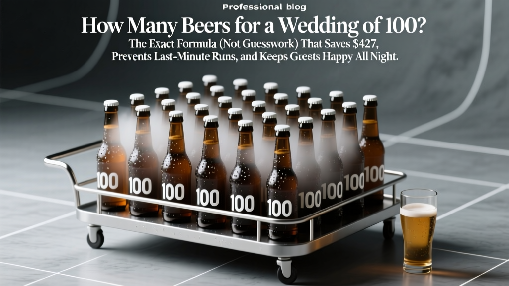 How Many Beers for a Wedding of 100? The Exact Formula (Not Guesswork) That Saves $427, Prevents Last-Minute Runs, and Keeps Guests Happy All Night
