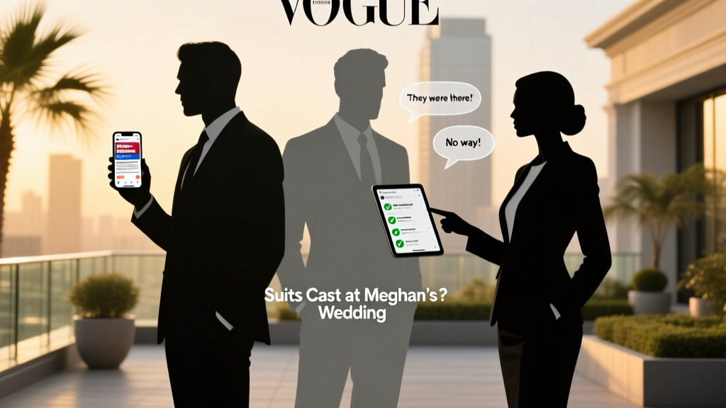 Did the Cast of Suits Attend Meghan Markle’s Wedding? The Truth Behind the Rumors, Verified Guest Lists, and Why Social Media Got It Wrong — Here’s Exactly Who Was There (and Who Definitely Wasn’t)