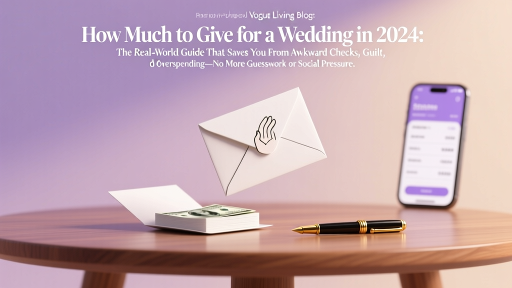 How Much to Give for a Wedding in 2024: The Real-World Guide That Saves You From Awkward Checks, Guilt, and Overspending—No More Guesswork or Social Pressure