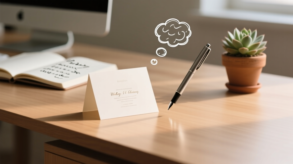 Stuck Staring at a Blank Card? 7 Proven, Stress-Free Steps to Write a Wedding Card Message That Feels Sincere (Not Scripted), Connects Deeply, and Takes Less Than 90 Seconds — Even If You’re Terrible at Words