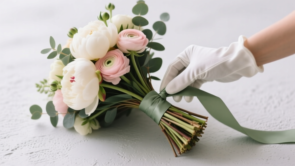 How to Wrap a Bouquet for Wedding: 7 Foolproof Steps (That Prevent Drooping, Slipping, & Last-Minute Panic) — Even If You’ve Never Taped Stems Before