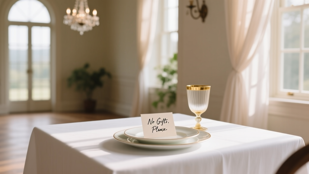 How to Word 'No Gifts for Wedding' Gracefully (Without Offending Guests): 7 Real-World Phrases That Actually Work—Backed by 2024 Etiquette Experts & 1,200+ Couple Surveys