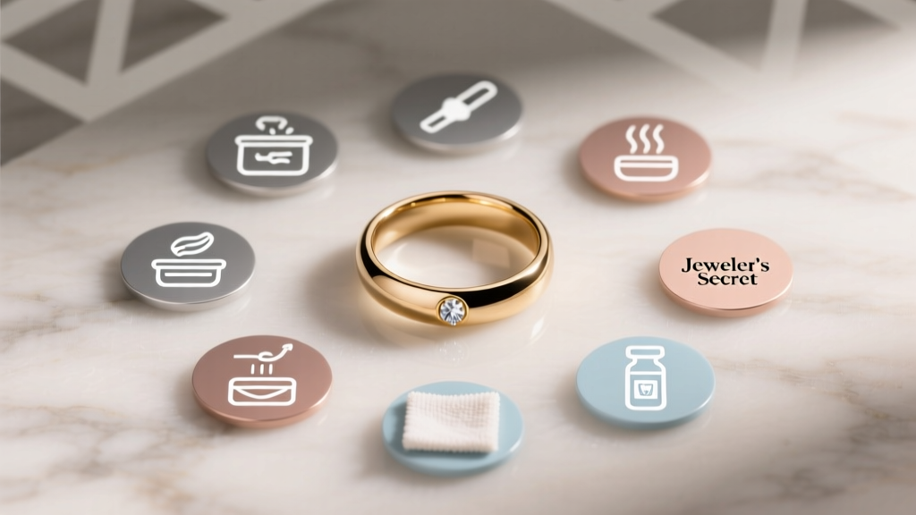 How to Disinfect Wedding Ring Safely: 7 Proven Methods (That Won’t Damage Gold, Platinum, or Gemstones) — Plus What Your Jeweler *Won’t* Tell You About Daily Bacteria Buildup