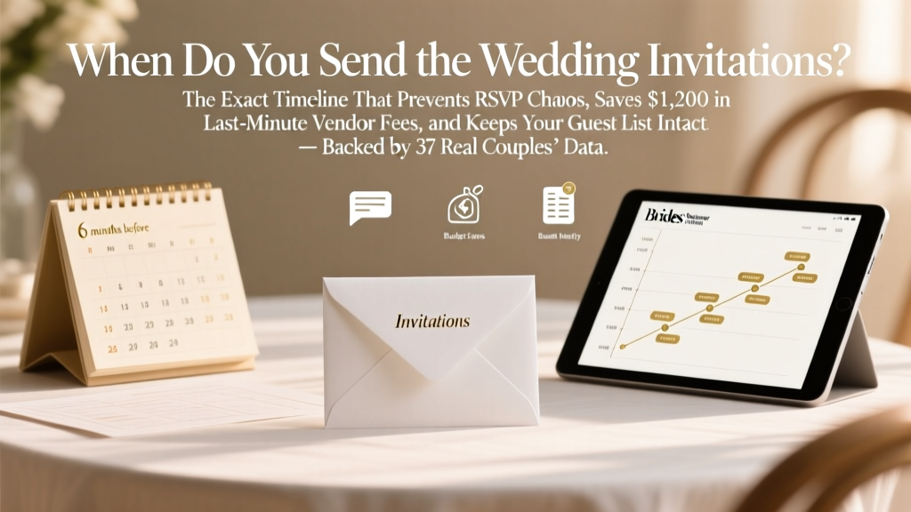 When Do You Send the Wedding Invitations? The Exact Timeline That Prevents RSVP Chaos, Saves $1,200 in Last-Minute Vendor Fees, and Keeps Your Guest List Intact — Backed by 37 Real Couples’ Data