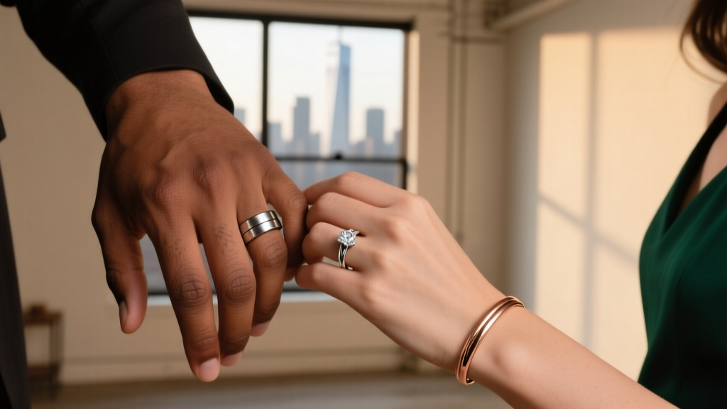 How Do You Wear Your Wedding Band Set? 7 Real-World Rules (That No One Tells You Before the Ceremony) — From Stack Order to Metal Matching & When to Break Tradition