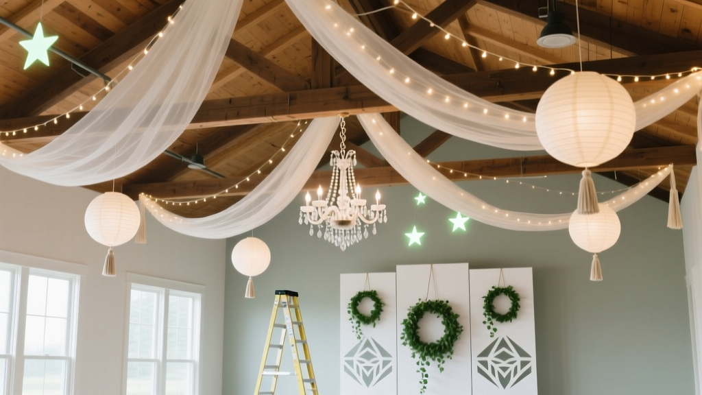 How to Decorate Ceiling for Wedding: 7 Realistic, Budget-Savvy Strategies That Actually Work (No Ladder Required, No Overhead Rigging, No Regrets)
