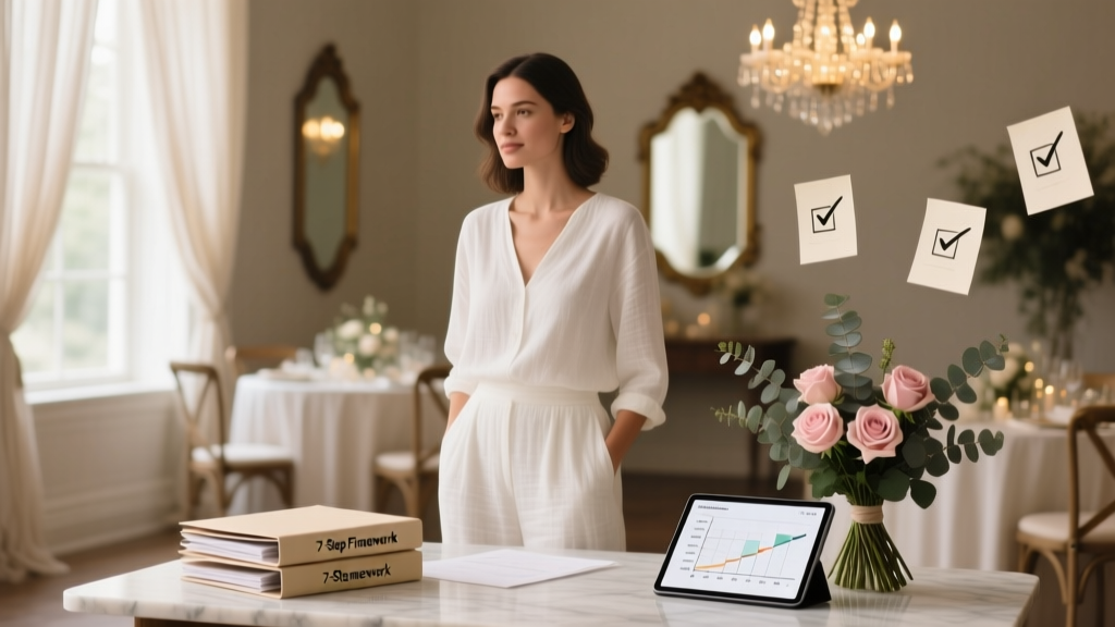 How to Administer a Wedding Without Losing Your Mind: The 7-Step Stress-Proof Framework Used by Top Wedding Coordinators (That Cuts Planning Time by 60%)