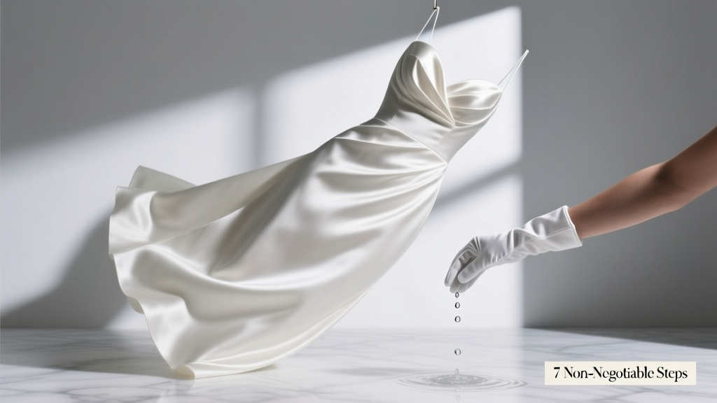 How to Wash a Satin Wedding Dress Without Ruining It: 7 Non-Negotiable Steps Experts Won’t Tell You (But Your Dry Cleaner Hopes You Skip)