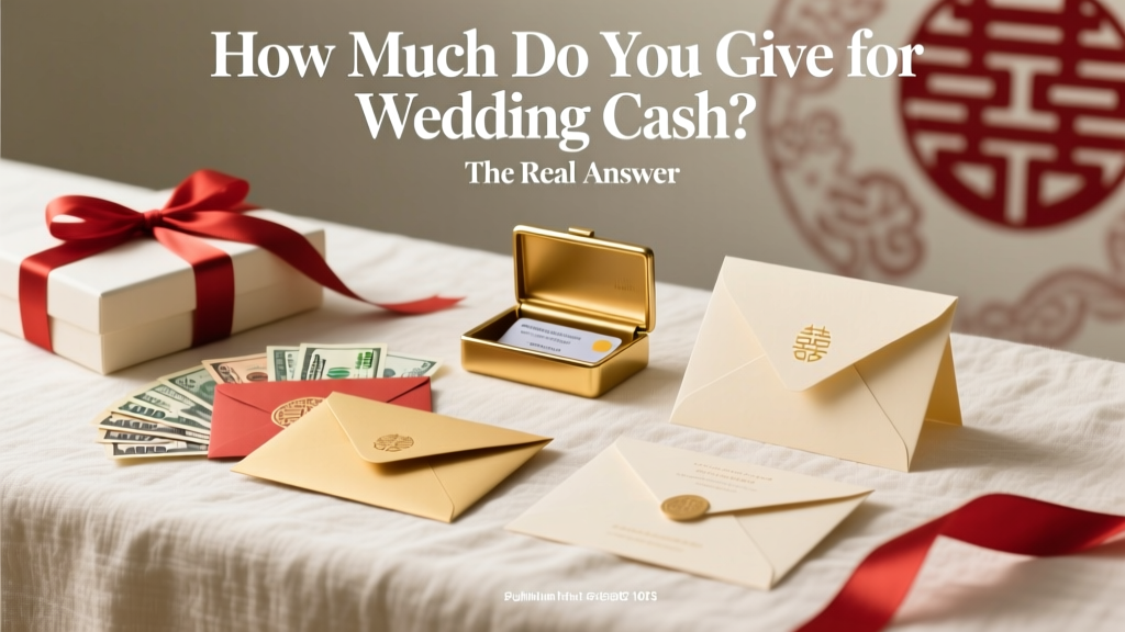 How Much Do You Give for Wedding Cash? The Real Answer (No Awkward Guessing, No Social Shame—Just Clear, Culture-Smart Guidelines Based on 12,000+ Real Gifts & Regional Norms)
