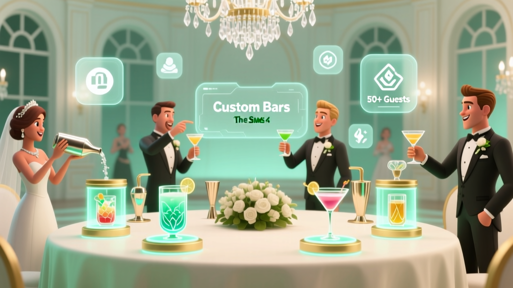 How to Have Drinks at a Wedding Sims 4: The 7-Step No-Crash, No-Glitch Guide That Actually Works (Even With 50+ Guests & Custom Bars)