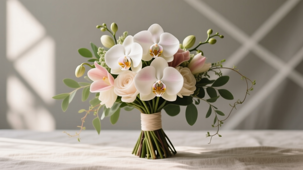 How to Make an Orchid Wedding Bouquet That Lasts All Day (Without Wilting, Breaking the Bank, or Hiring a Florist)