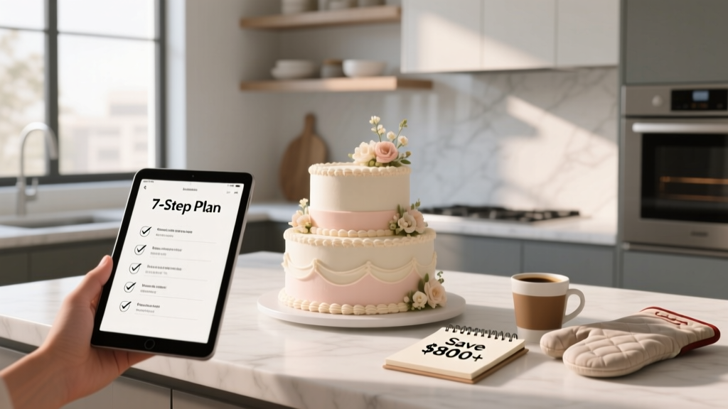 How to Make Homemade Wedding Cake: The Realistic 7-Step Plan That Saves $800+ (Without Baking Burnout or Last-Minute Panic)