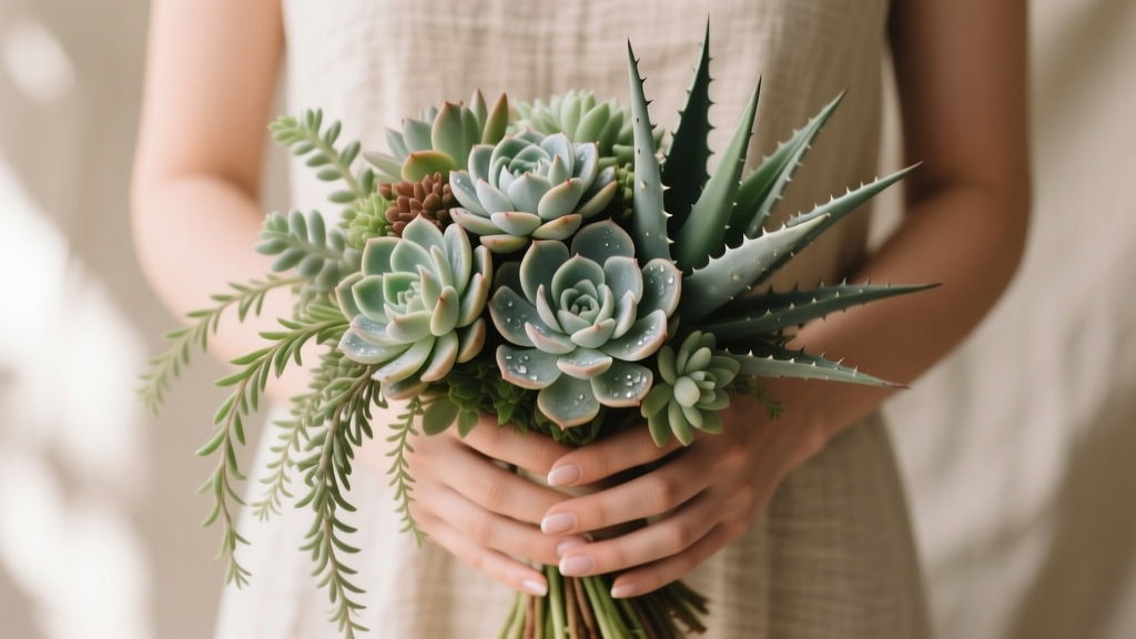 How to Make a Succulent Wedding Bouquet: 7 Realistic Steps (That Actually Hold Up All Day—No Wilting, No Glue Gun Meltdowns, No Last-Minute Panic)