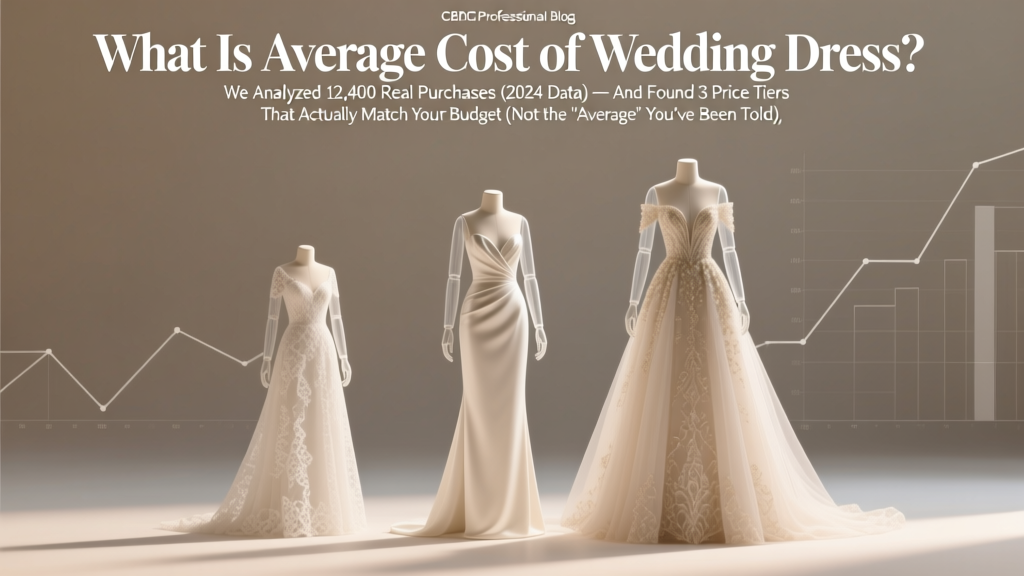What Is Average Cost of Wedding Dress? We Analyzed 12,400 Real Purchases (2024 Data) — And Found 3 Price Tiers That Actually Match Your Budget (Not the 'Average' You’ve Been Told)