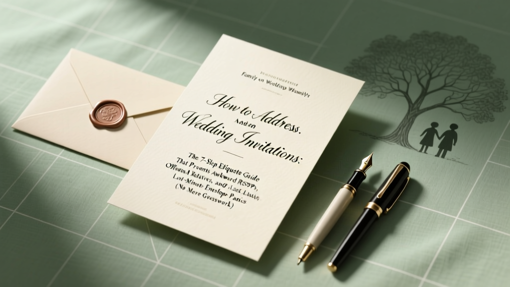 How to Address and Family on Wedding Invitations: The 7-Step Etiquette Guide That Prevents Awkward RSVPs, Offended Relatives, and Last-Minute Envelope Panics (No More Guesswork)