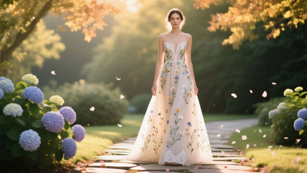 Why 73% of Brides Who Chose an A-Line Floral Wedding Dress Said They Felt 'Instantly Like Themselves'—Not Just 'Pretty' (Here’s How to Get That Feeling Without Overpaying or Settling)