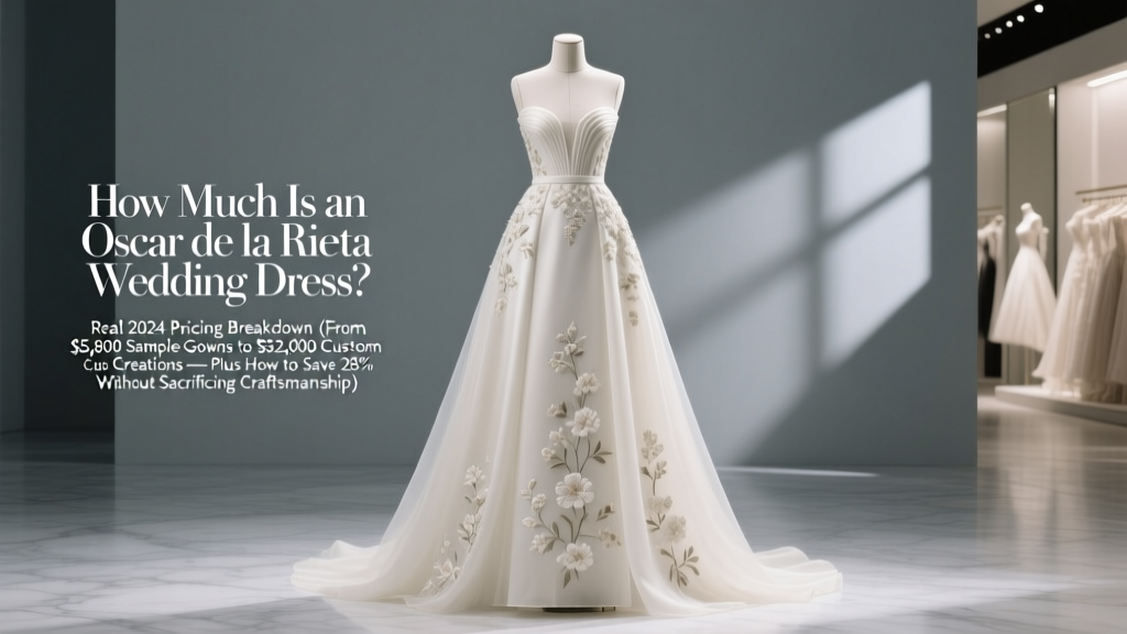 How Much Is an Oscar de la Renta Wedding Dress? Real 2024 Pricing Breakdown (From $5,800 Sample Gowns to $32,000 Custom Creations — Plus How to Save 28% Without Sacrificing Craftsmanship)