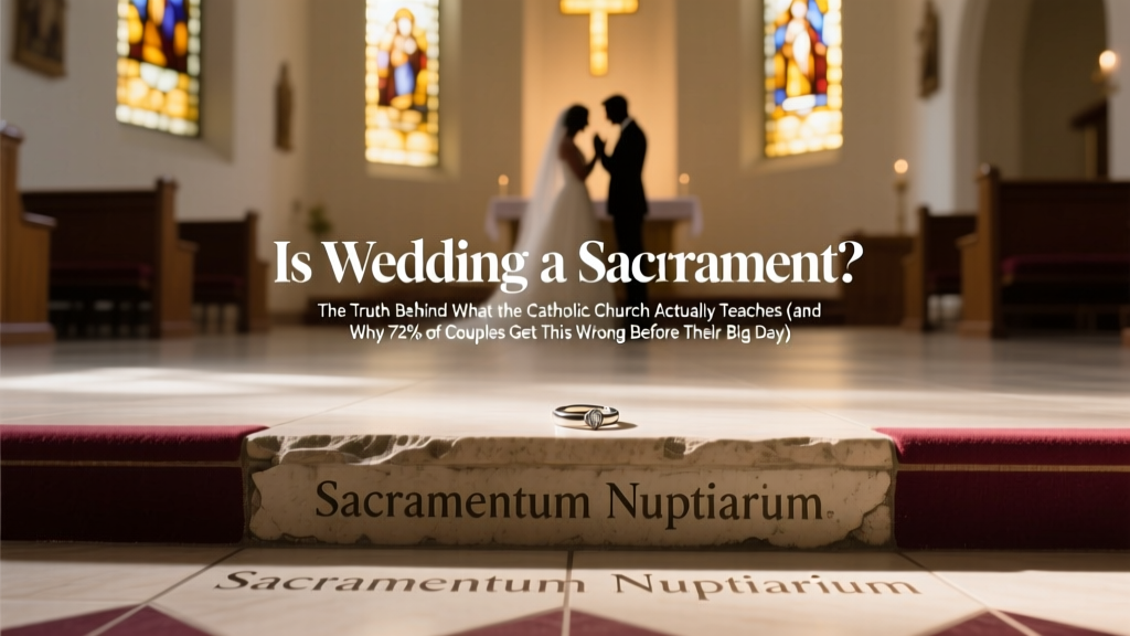 Is Wedding a Sacrament? The Truth Behind What the Catholic Church Actually Teaches (and Why 72% of Couples Get This Wrong Before Their Big Day)